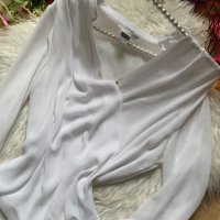 Ефирна блуза Н&М, снимка 2 - Блузи с дълъг ръкав и пуловери - 33482616