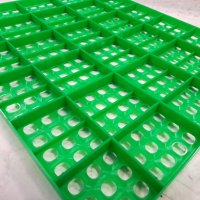 Пластмасови подови решетки за клетки за зайци, Дъна 59х59 см, Комплект 10 броя, снимка 10 - За гризачи - 42652412