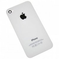 Бял гръб за iPhone 4S, снимка 1 - Резервни части за телефони - 38229994