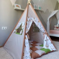Детска палатка за игра Типи, снимка 4 - Други - 37657863