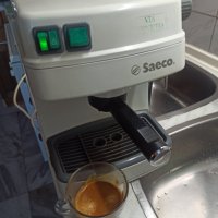 Кафемашина Саеко Виа Венето с ръкохватка с крема диск, работи перфектно , снимка 5 - Кафемашини - 43922144