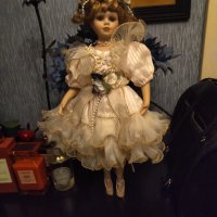 Великолепна кукла порцеланова балерина от края на 70 години, снимка 1 - Колекции - 43416212