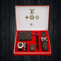 ✨Louis Vuitton луксозни мъжки подаръчни комплекти✨, снимка 3 - Луксозни - 43414530