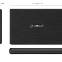 Orico външна кутия за диск Storage - Case - 2.5 inch USB3.0 Black - 2189U3-BK, снимка 4 - Външни хард дискове - 43482171