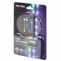 NOR-TEC USB LED лента 2X50CM, снимка 1 - Друга електроника - 42964905