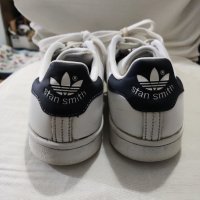 Оригинални кожени сникърси Adidas Stan Smith M20235, снимка 5 - Маратонки - 35175425