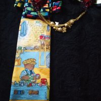 Уникална вратовръзка,брошка, снимка 3 - Колиета, медальони, синджири - 26979698