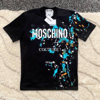 Оригинална мъжка тениска Moschino , снимка 1 - Тениски - 43861210