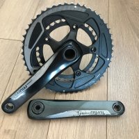 Шосейни курбели SRAM Rival 22 compact 50/34 + средно движение GXP, снимка 1 - Части за велосипеди - 38226147