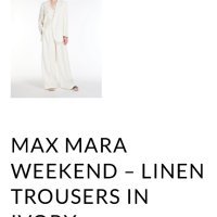 WEEKEND MAX MARA оригинал скъп панталон широк крачол, снимка 14 - Панталони - 43050847