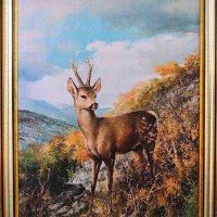 Сръндак, картина за ловци, снимка 1 - Картини - 26916244