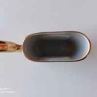 Малка ваза Карлови Вари Чехословакия , злато, снимка 5 - Други ценни предмети - 34620104