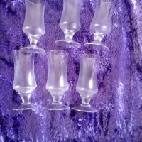 Стъклени чашки за ракия , снимка 1 - Други ценни предмети - 43895576