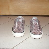 Намалени! Обувки/ кецове Next размер 35,5 блестящи, снимка 5 - Детски обувки - 27530281