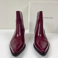 Calvin Klein Ariana Box Calf, снимка 3 - Дамски боти - 38766981