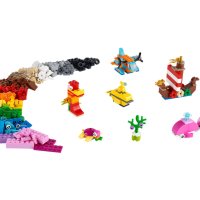 LEGO® Classsic 11018 - Творчески забавления в океана, снимка 3 - Конструктори - 43582299