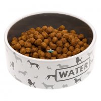 Керамична купа за храна/вода за домашен любимец Купа за куче/коте Кучешка керамични купи за храна, снимка 3 - За кучета - 38736156