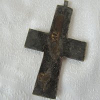  Кръст, метал, религия, снимка 2 - Декорация за дома - 28872759