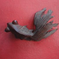 Дървена фигура фигурка пластика Златната Рибка риба , снимка 5 - Други - 39142894