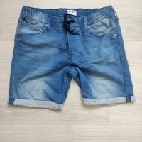 Мъжки къси дънки Jack&Jones размер M, снимка 2 - Къси панталони - 43593702