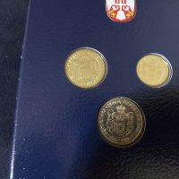 Сърбия - Банков сет от 3 монети, снимка 3 - Нумизматика и бонистика - 37792398