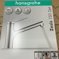 Кухненски смесител Hansgrohe Zesis M33-H150 2jet pull-out хром, снимка 1 - Смесители - 39440553