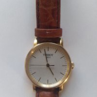 Дамски кварцов часовник  Tissot 1853 T 109210A със златно покритие, снимка 9 - Дамски - 39086203