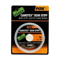 Потъващ повод със силиконово покритие - FOX CAMOTEX SEMI STIFF, снимка 2 - Такъми - 43799094