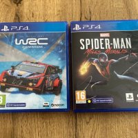 Spiderman Miles Morales PS4 / WRC Generation PS4, снимка 1 - Игри за PlayStation - 44113347