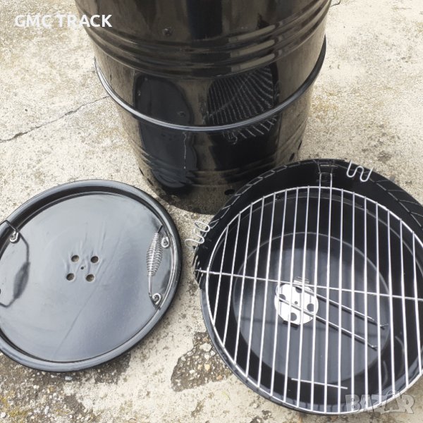 Холандско комбинирано барбекю:скара и пушилня за месо модел:Vaggan X85-000020, снимка 1