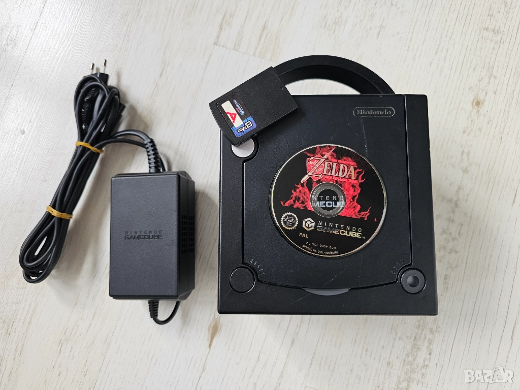 Nintendo GameCube + The Legend Of Zelda Ocarina of Time, снимка 1
