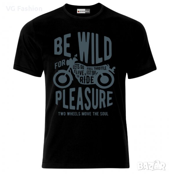 Мъжка Тениска Моторджийска Мото Мотокрос Ендуро Моторист Мотоциклетизъм Moto Motorcycle, снимка 1