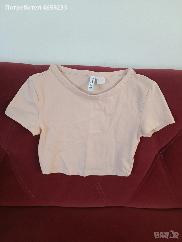 Дамска къса тениска , снимка 1