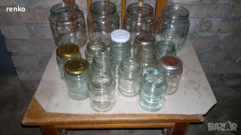 Буркани с винт,три литрови,детско пюре, снимка 1