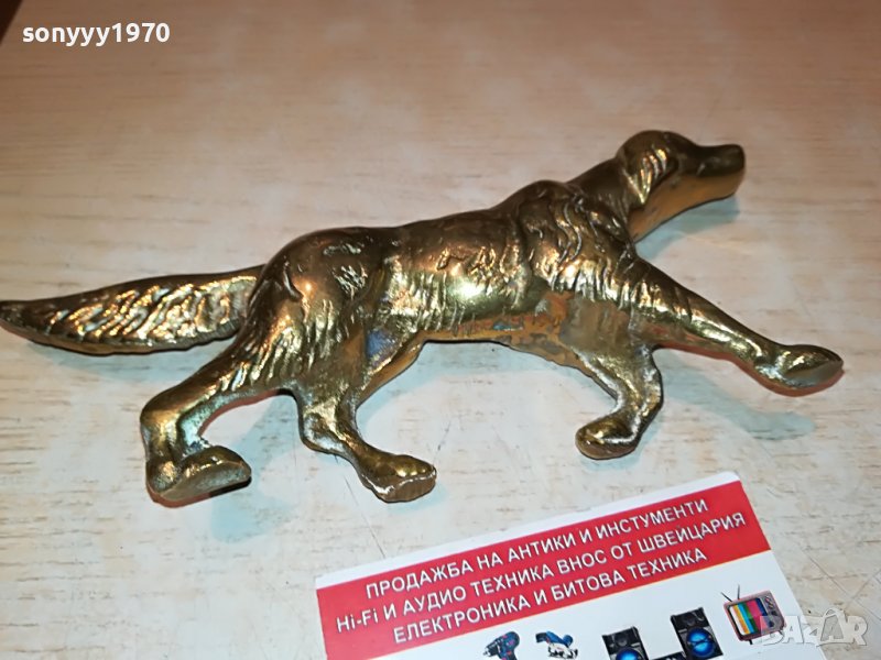 ЗАЯВЕНО-КУЧЕ-МАСИВНО МЕД/МЕСИНГ 0506220843, снимка 1