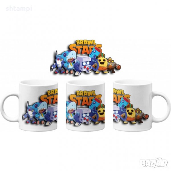 Чаша Brawl Stars ALL HEROES Brawl Stars MUG, снимка 1