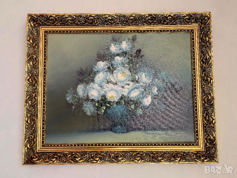 Оригинална маслена картина на художника Робърт Кокс, снимка 1