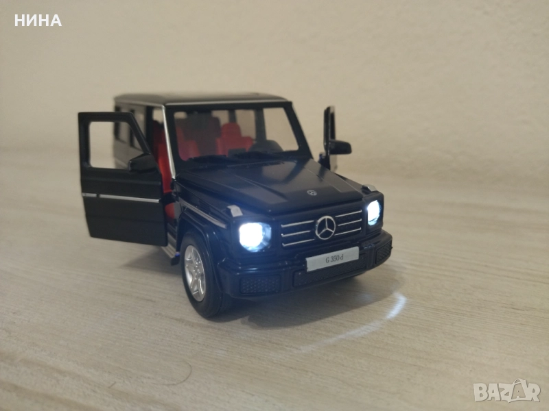 Метална количка Mercedes- Benz G 350d !!!, снимка 1