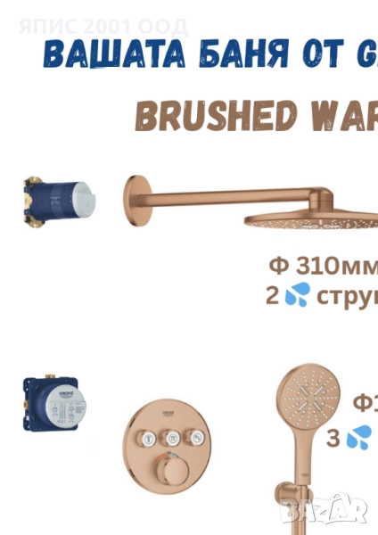 Всичко за Вашата баня от Grohe в Топ цвят! , снимка 1