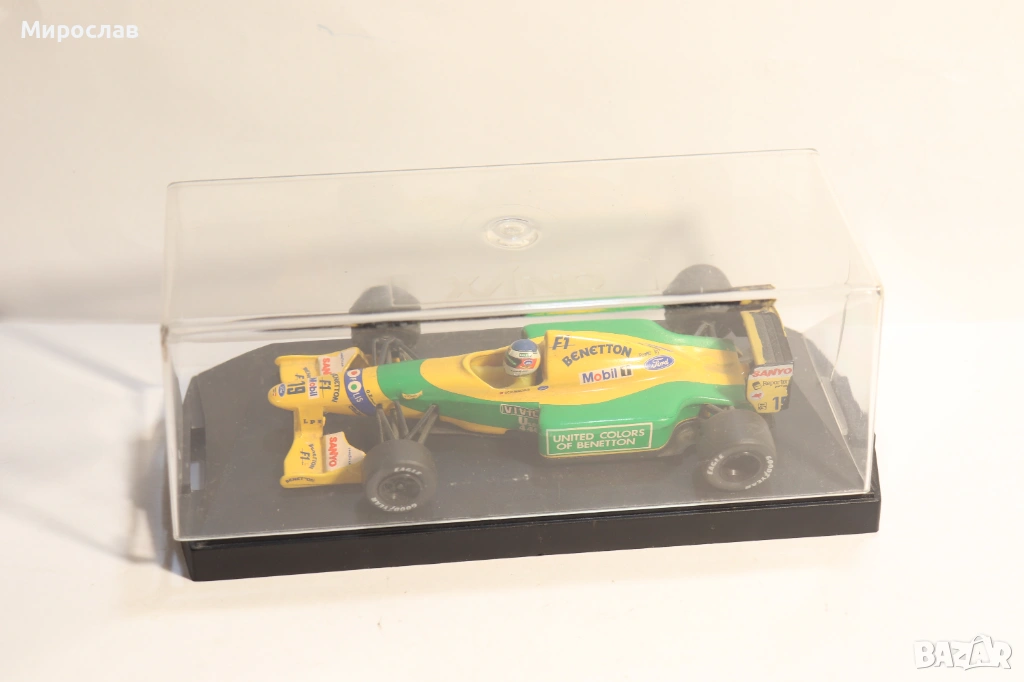 1:43 ONYX BENETTON FORD БОЛИД ФОРМУЛА F1, снимка 1