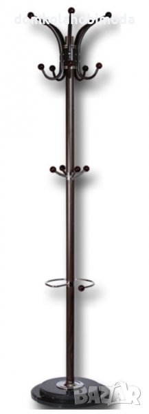 Метална Стояща закачалка, Мраморна основа, 176 см, , снимка 1