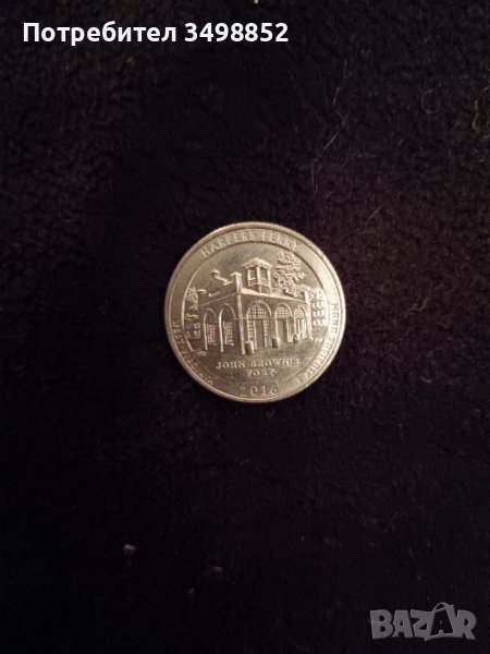 Продавам монета Quarter dollar 2016, снимка 1
