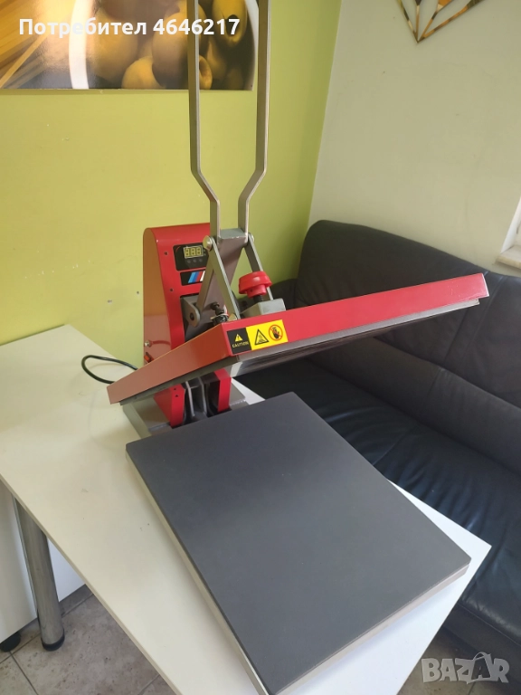 Термотрансферна преса за тениски и dtf, снимка 1