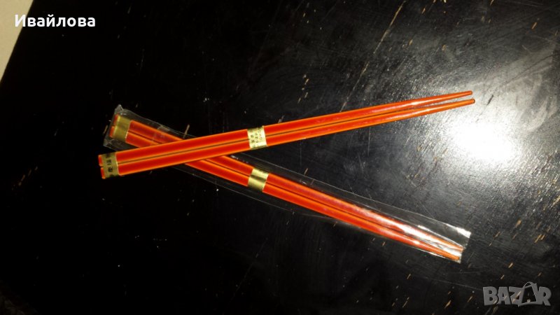 Комплект Луксозни японски клечки за хранене (оригинал), снимка 1