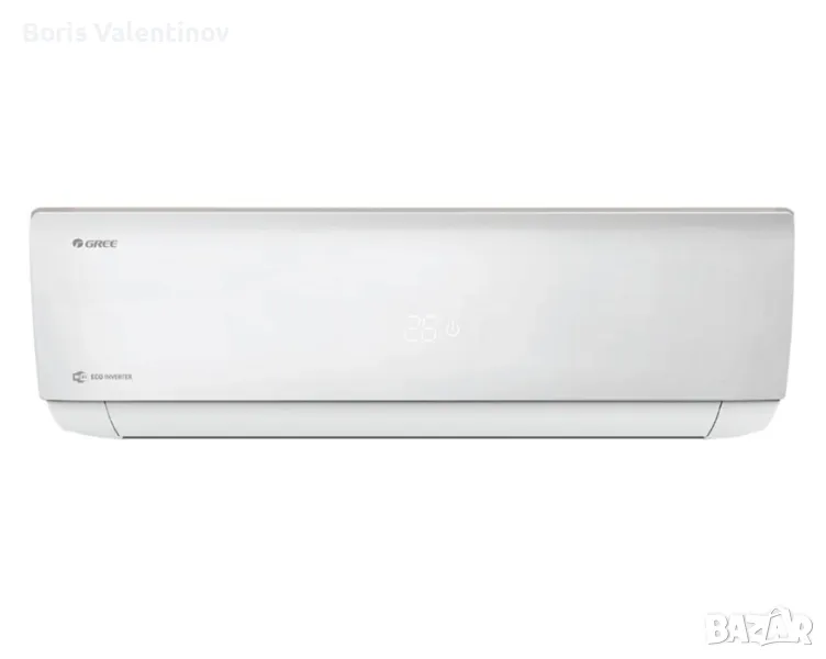 С Включен монтаж!!AC Gree Bora A4 Silver Inverter 12000 BTU Wi-FI/ Inverter, снимка 1