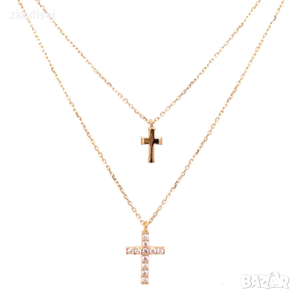 Златно колие 2,12гр. 46,0см. 14кр. проба:585 модел:32112-3, снимка 1