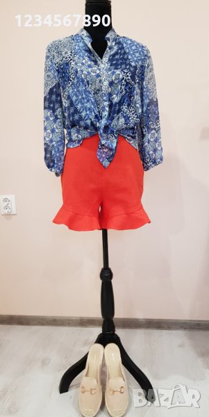 Нови ленени панталонки, снимка 1