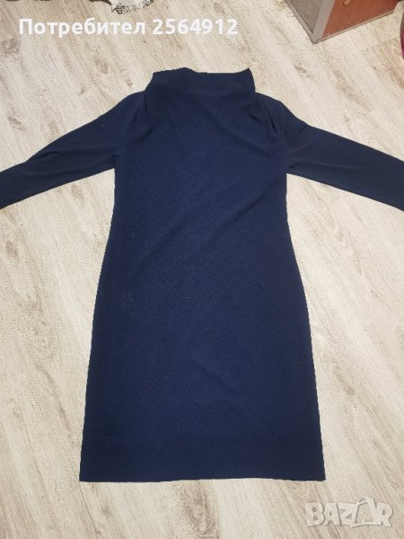 продавам тъмно синя рокля , снимка 1