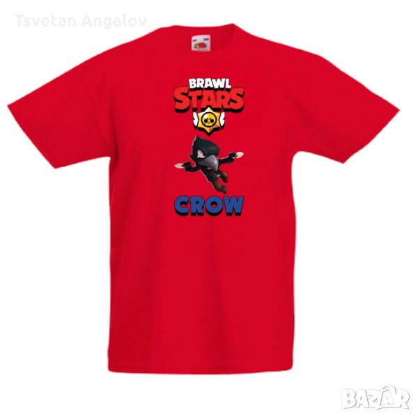 Разпродажба! Детска тениска Crow 2 Brawl Stars, снимка 1