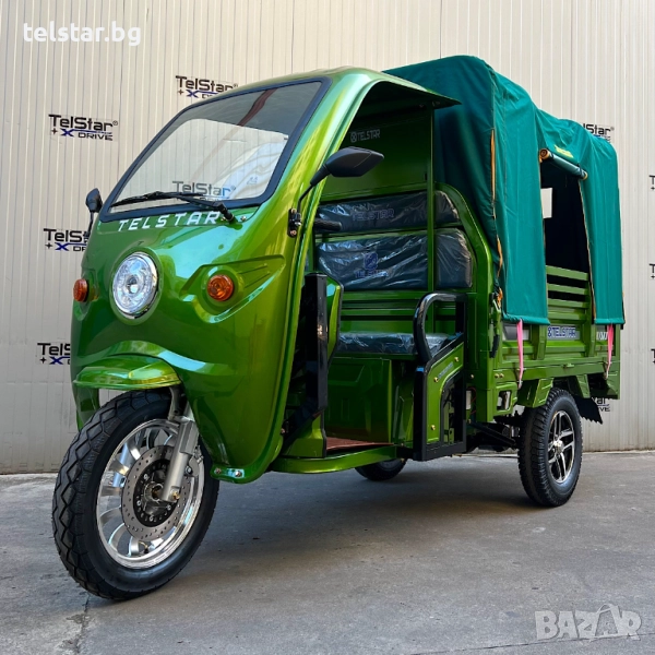 Карго транспортер 3000W MAX HEAVY T-1200. 1200кг товароносимост 72V 50AH С всички ЕВРОПЕЙСКИ СЕТРИФИ, снимка 1